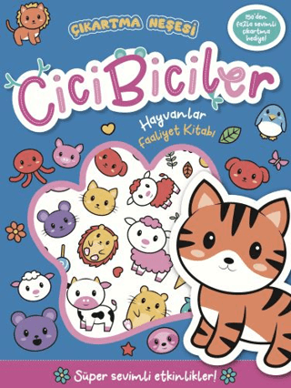 Cicibiciler Hayvanlar Faaliyet Kitabı - Beta Kids Kitap