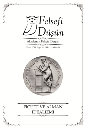 Felsefi Düşün Akademik Felsefe Dergisi Sayı - 11 Ekim 2018 - Pinhan Yayıncılık Kitap
