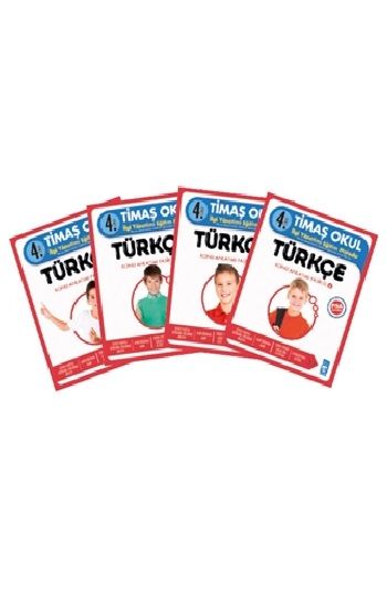 4. Sınıf Türkçe Konu Anlatımı (4 Kitap Fasikül) - Timaş Okul Yayınları Kitap