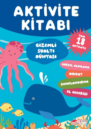 Gizemli Su Altı Dünyası Aktivite Kitabı - The Kitap Kitap