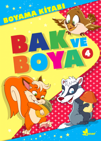 Bak Ve Boya 4 - Çınar Yayınları Kitap