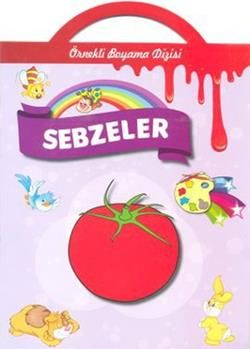 Sebzeler Türkçe çocuk kitabı kapağı