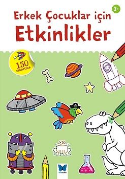 Erkek Çocuklar için Etkinlikler - Mavi Kelebek Yayınları Kitap