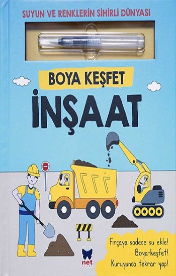 Boya Keşfet-İnşaat - Net Çocuk Yayınları Kitap