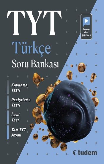 2022 TYT Türkçe Soru Bankası - Tudem Eğitim Yayınları Kitap