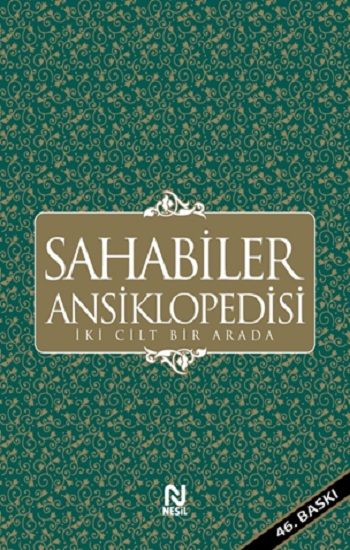 Sahabiler Ansiklopedisi (İki Cilt Bir Arada) Nesil Yayınları Türkçe kitap kapağı