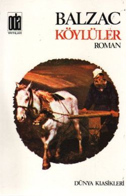 Köylüler Honore de Balzac Türkçe kitap kapağı