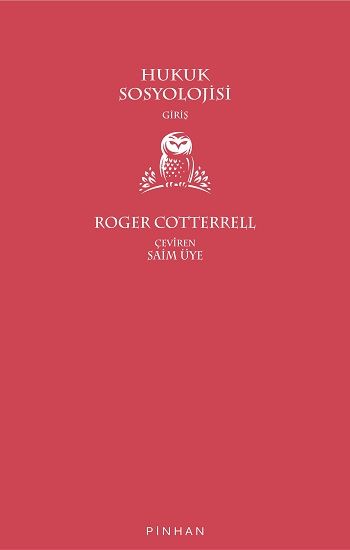 Hukuk Sosyolojisi - Pinhan Yayıncılık Kitap