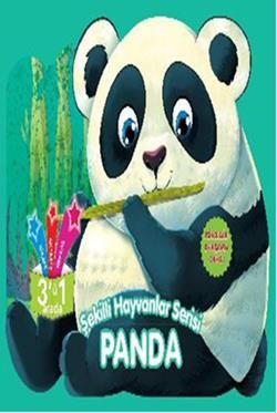 Şekilli Hayvanlar Serisi - Panda - Parıltı Yayınları Kitap