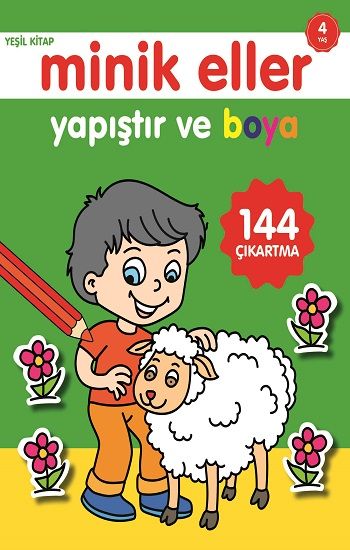 Minik Eller - Yeşil Kitap - 0-6 Yaş Yayınları Kitap