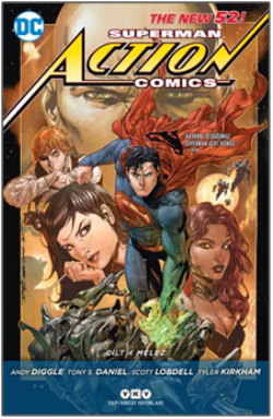 Superman Action Comics Cilt 4: Melez - İçeriden Gelen Tehdit! - Yapı Kredi Yayınları Kitap