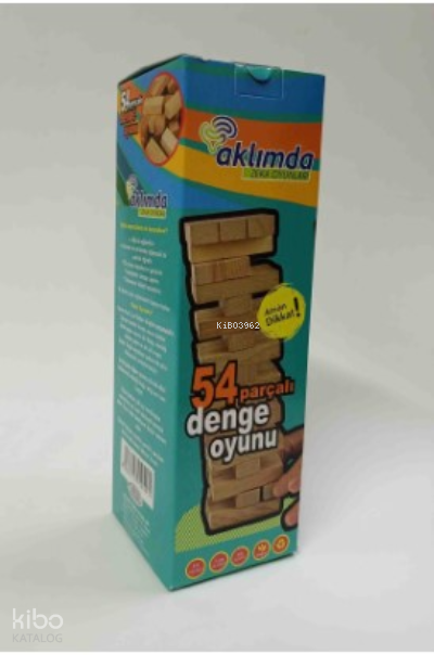 Denge Oyunu (54 Parça) - Aklımda Zeka Oyunları Kitap