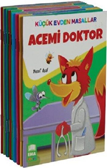 Küçük Evden Masallar Seti (10 Kitap Takım) - Ema Kitap Kitap