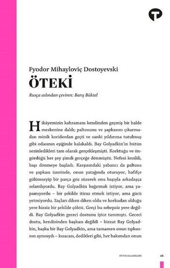 Öteki - Turkuvaz Kitap Kitap
