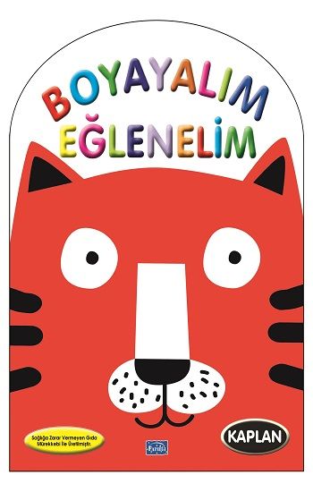 Boyayalım Eğlenelim - Kaplan - Parıltı Yayınları Kitap