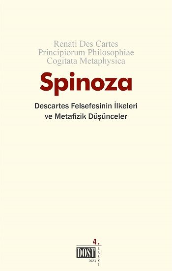 Descartes Felsefesinin İlkeleri ve Metafizik Düşünceler - Dost Kitabevi Yayınları Kitap