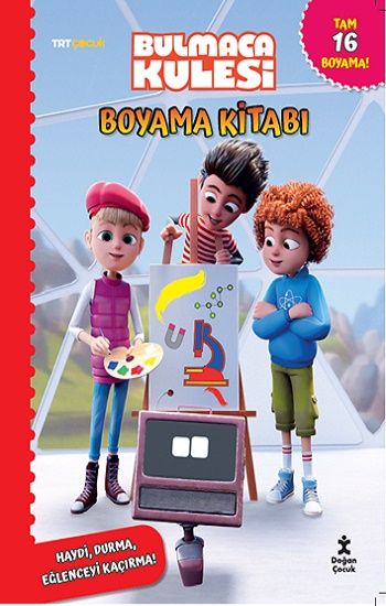 Trt Çocuk Bulmaca Kulesi Boyama Kitabı - Doğan Çocuk Kitap