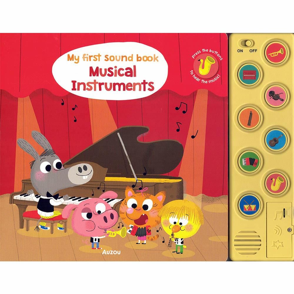 My First Musical Instruments - Auzou Publishing Kitap