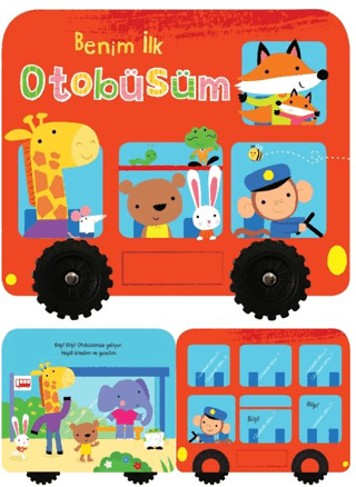 Benim İlk Otobüsüm – İlk Araçlarım (Ciltli) - İndigo Çocuk Kitap