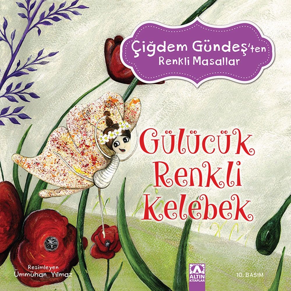 Gülücük Renkli Kelebek - Altın Kitaplar - Çocuk Kitapları Kitap