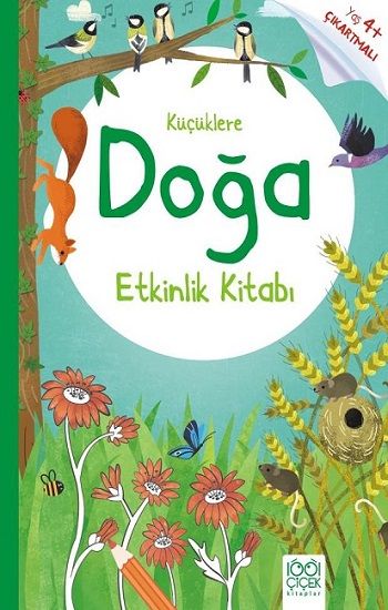 Küçüklere Doğa Etkinlik Kitabı - 1001 Çiçek Kitaplar Kitap