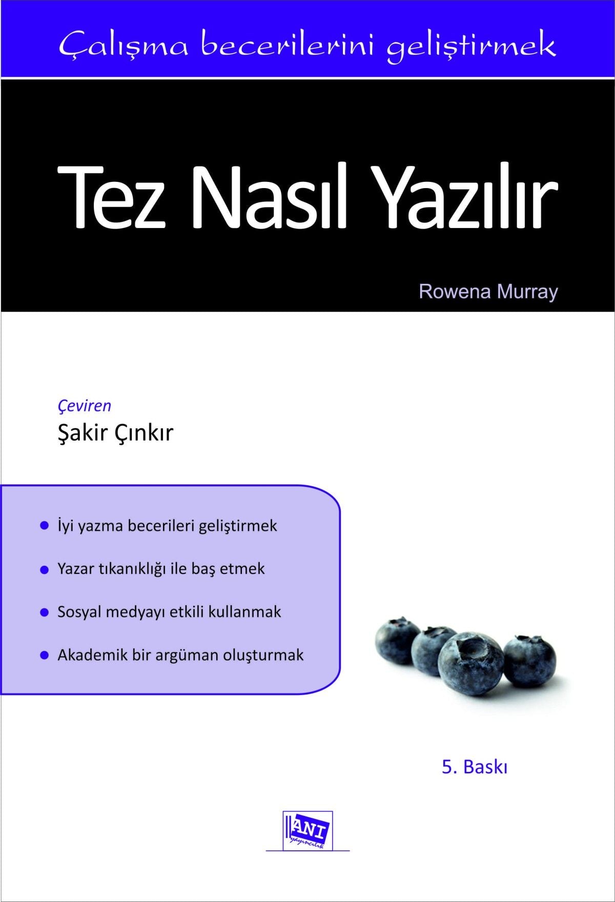 Tez Nasıl Yazılır - Anı Yayıncılık Kitap