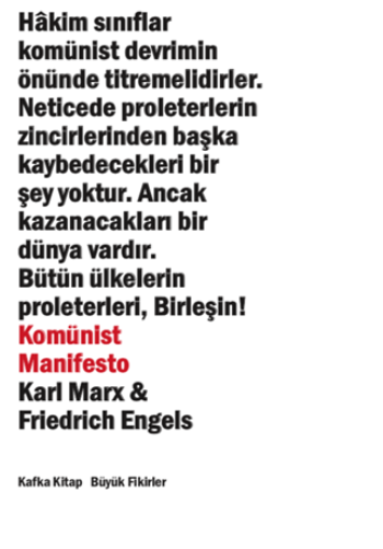 Komünist Manifesto - Kafka Yayınevi Kitap