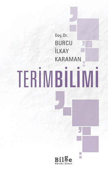 TerimBilimi - Bilge Kültür Sanat Kitap