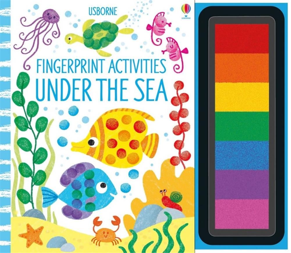 Fingerprirnts Activities - Under the Sea - Usborne Publishing Kitap