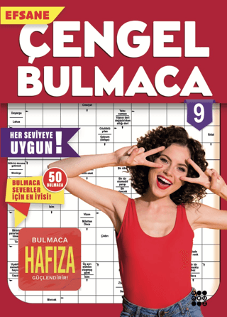 Efsane Çengel Bulmaca 9 - Dokuz Yayınları Kitap