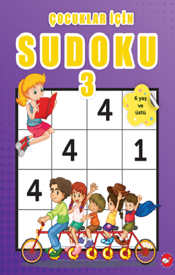 Çocuklar İçin Sudoku 3 - Beyaz Balina Yayınları Kitap