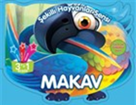 Şekilli Hayvanlar Serisi: Makav - Parıltı Yayınları Kitap