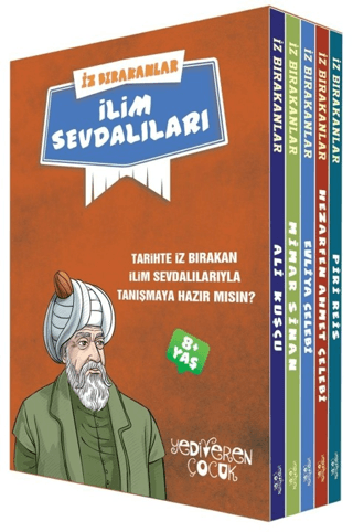 İz Bırakanlar - İlim Sevdalıları Seti - 5 Kitap Takım - Yediveren Çocuk Kitap