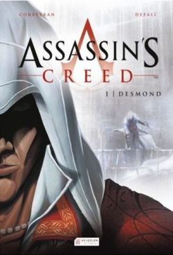 Assassin's Creed 1 - Desmond - Eric Corbeyran, Çizgi Roman Türkçe kitap kapağı