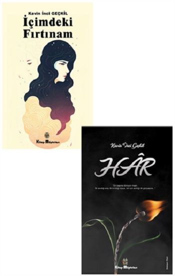 Kavin İnci Geçkil Roman Seti (2 Kitap) - Kitap Müptelası Yayınları Kitap