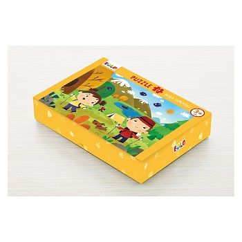 24 Parça Yer Puzzle – Doğa Yürüyüşü - Eolo Yayıncılık Kitap