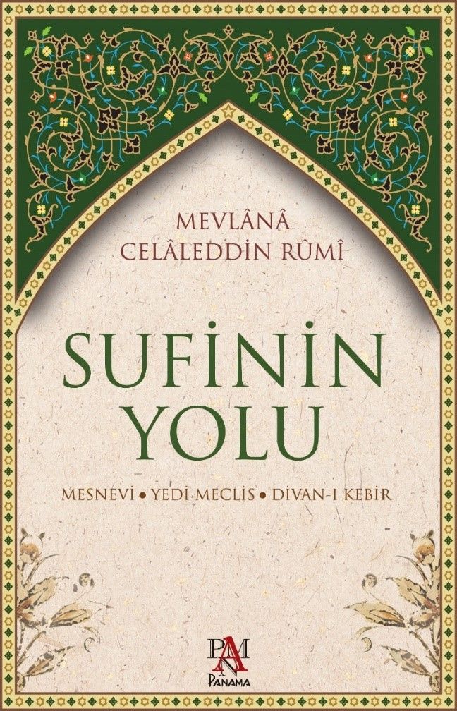 Sufinin Yolu Mevlana Celaleddin Rumi Türkçe kitap kapağı