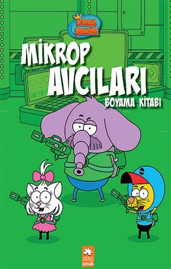 Mikrop Avcıları-Boyama Kitabı - Eksik Parça Yayınları Kitap