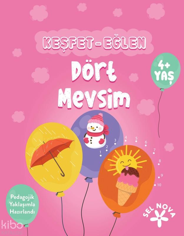 Keşfet - Eğlen: Dört Mevsim - Sel Yayıncılık Kitap