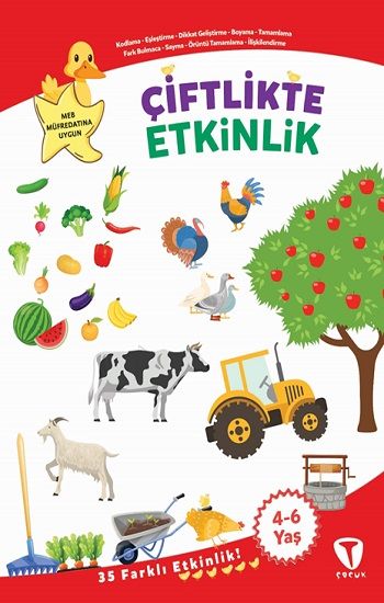 Çiftlikte Etkinlik - Turkuvaz Kitap Kitap
