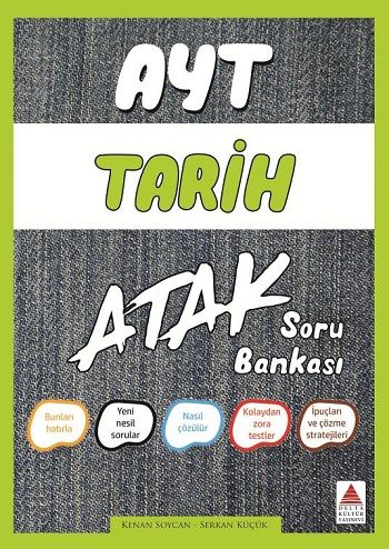 AYT Tarih Atak Soru Bankası - Delta Kültür Yayınevi Kitap