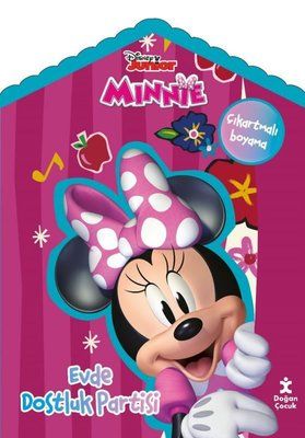 Disney Minnie Evde Çıkartmalı Boyama Kitabı - Doğan Çocuk Kitap