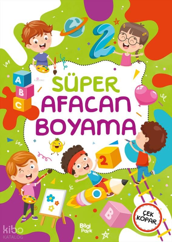 Süper Afacan Boyama Kitabı - Bilgi Park Kitap