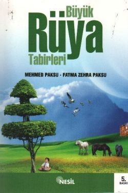 Büyük Rüya Tabirleri Fatma Zehra Paksu Türkçe kitap kapağı