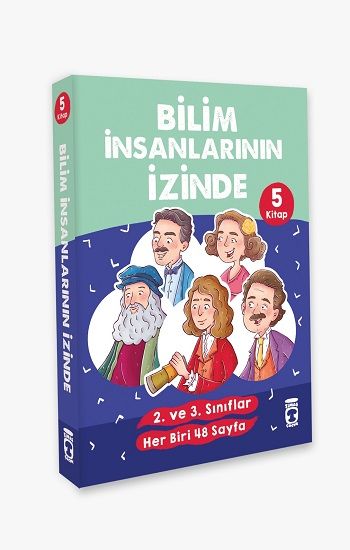 Bilim İnsanlarının İzinde Set (5 Kitap) - Timaş Çocuk Kitap