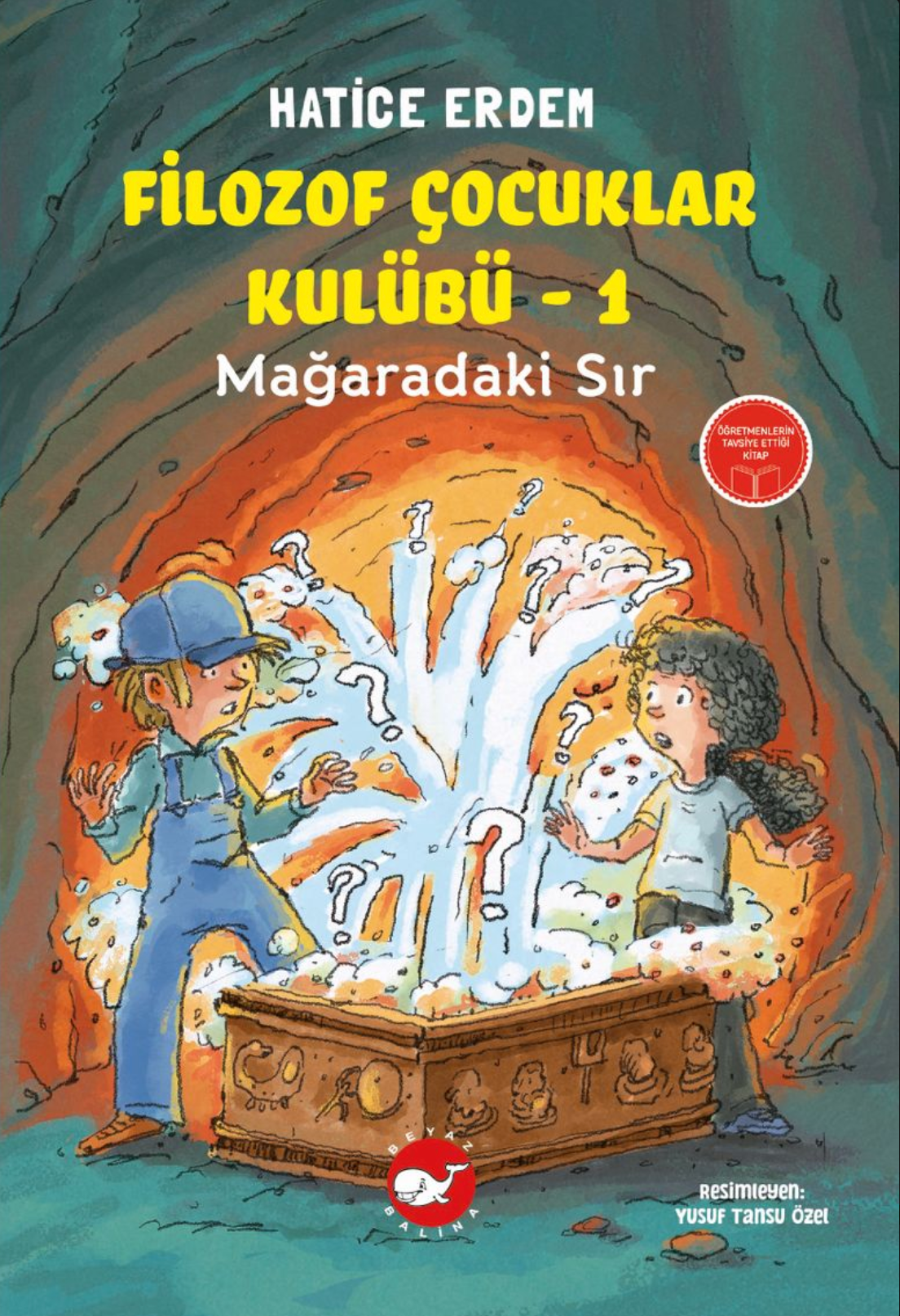 Filozof Çocuklar Kulübü 1 - Mağaradaki Sır - Beyaz Balina Yayınları Kitap