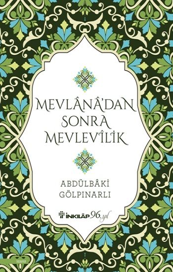 Mevlana’dan Sonra Mevlevilik - İnkılap Kitabevi Kitap
