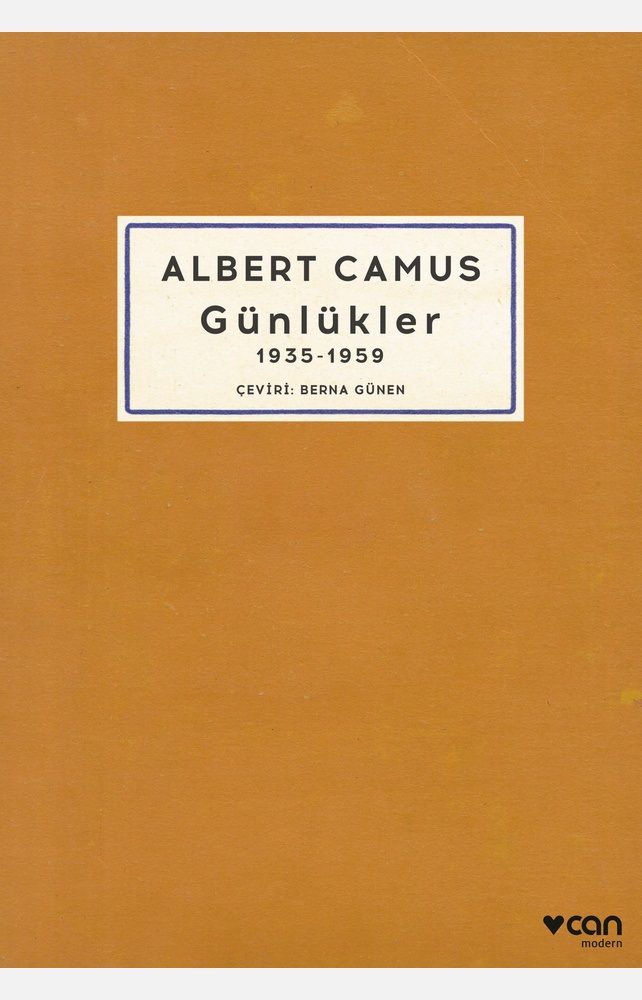 Günlükler: 1935-1959 - Can Yayınları Kitap