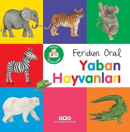 Minik Kitaplarım – Yaban Hayvanları - Yapı Kredi Yayınları Kitap