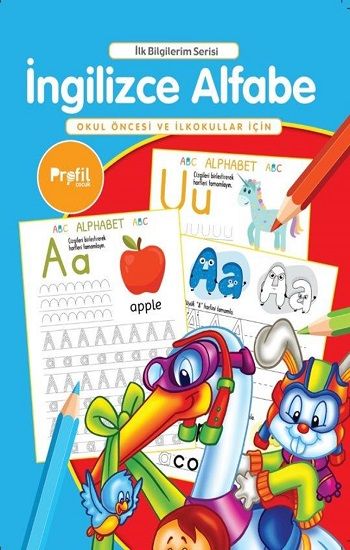 İngilizce Alfabe - İlk Bilgilerim - Profil Kitap Kitap